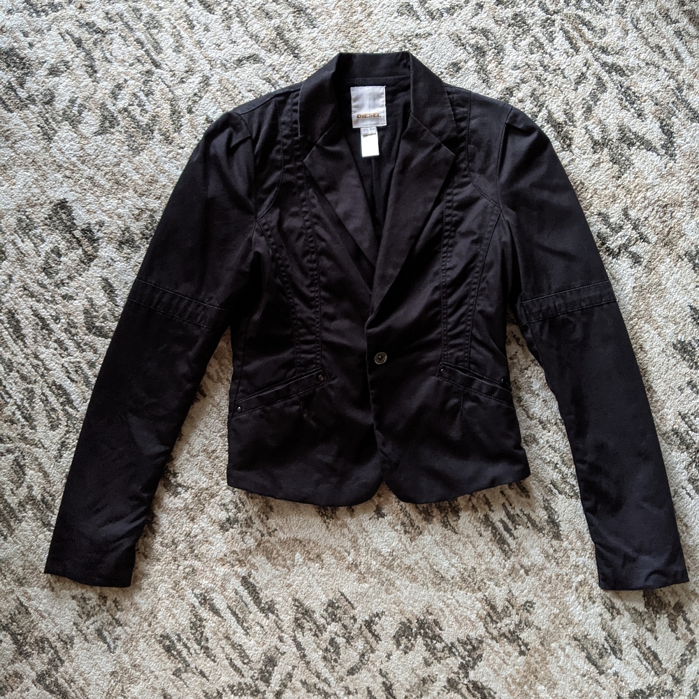 Diesel Black Jacket